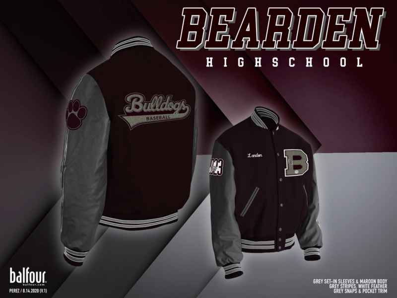 High School Letter Jackets for Athletes, Bands and Club Balfour
