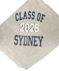 Class of 2026 Customized Gray Blanket