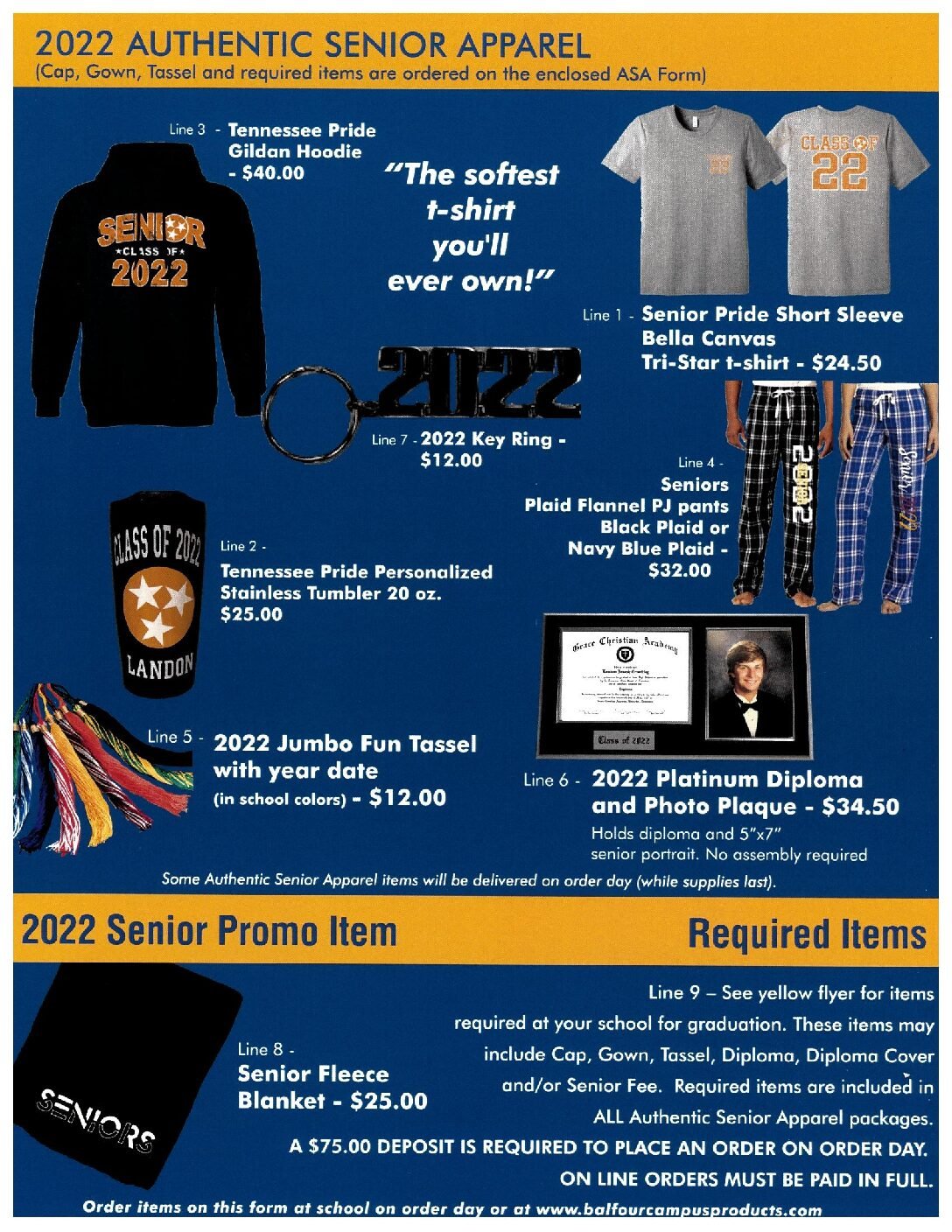 Balfour Campus Products Knoxville