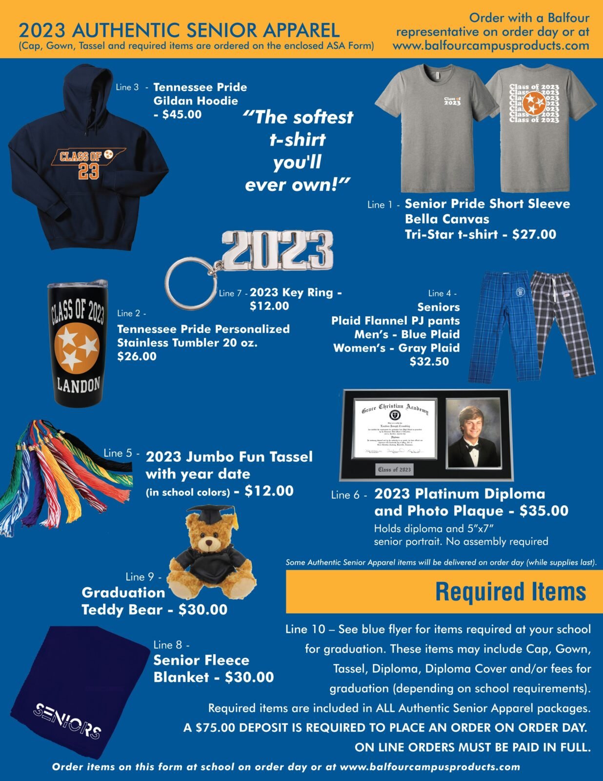 Balfour Campus Products Knoxville