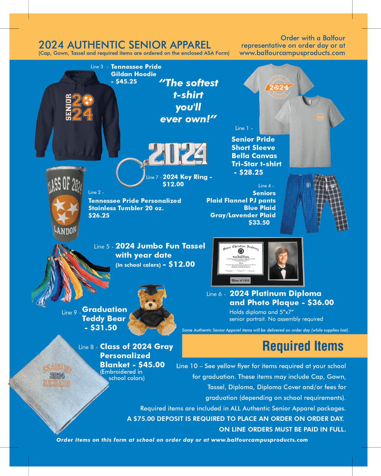 Balfour Campus Products Knoxville